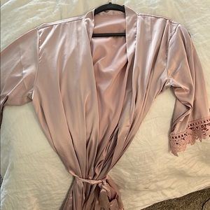 Silk robe